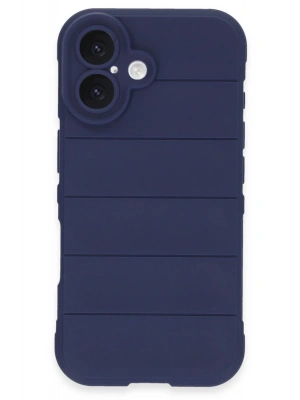 Newface iPhone 16 Plus Kılıf Optimum Silikon - Lacivert