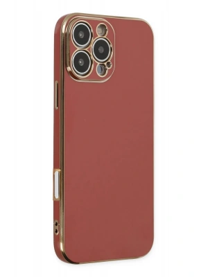 Newface iPhone 16 Pro Kılıf Volet Silikon - Kırmızı