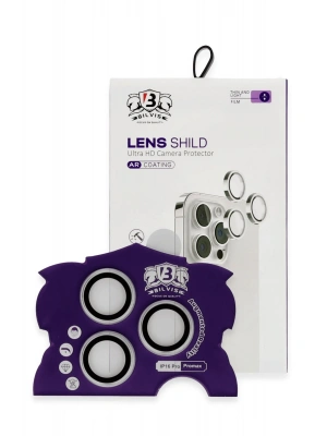 Newface iPhone 16 Pro Max Bilvis Titan Kamera Lens - Gümüş