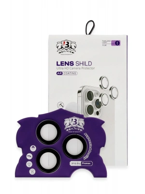 Newface iPhone 16 Pro Max Bilvis Titan Kamera Lens - Siyah