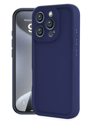 Newface iPhone 16 Pro Max Kılıf Viera Silikon - Lacivert