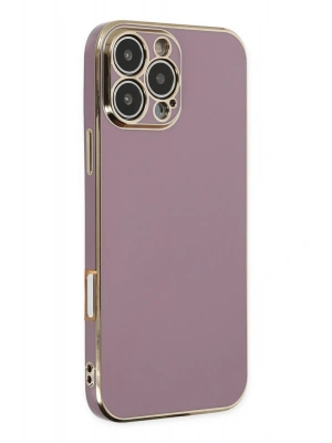 Newface iPhone 16 Pro Max Kılıf Volet Silikon - Mor