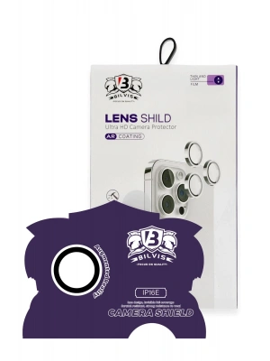 Newface iPhone 16E Bilvis Titan Kamera Lens - Beyaz