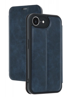 Newface iPhone 16E Kılıf Flip Cover - Lacivert