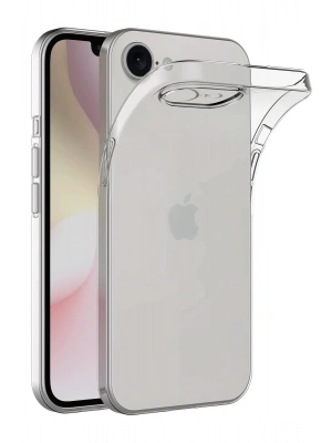 Newface iPhone 16E Kılıf Lüx Şeffaf Silikon