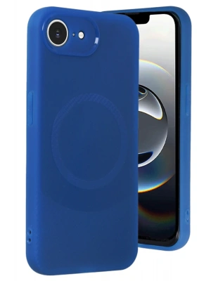 Newface iPhone 16E Kılıf Maya Karbon Kapak - Lacivert