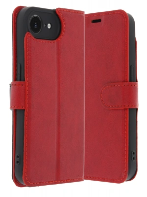 Newface iPhone 16E Kılıf Trend S Plus Kapaklı Kılıf - Kırmızı