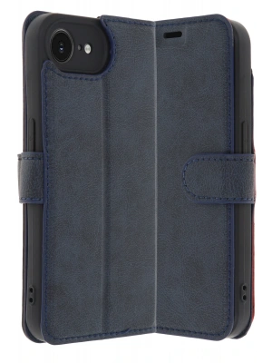 Newface iPhone 16E Kılıf Trend S Plus Kapaklı Kılıf - Lacivert