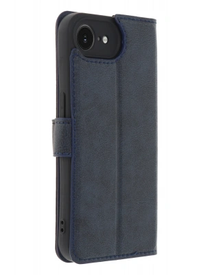 Newface iPhone 16E Kılıf Trend S Plus Kapaklı Kılıf - Lacivert