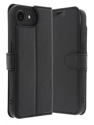 Newface iPhone 16E Kılıf Trend S Plus Kapaklı Kılıf - Siyah