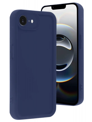 Newface iPhone 16E Kılıf Viera Silikon - Lacivert