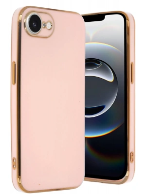 Newface iPhone 16E Kılıf Volet Silikon - Pembe