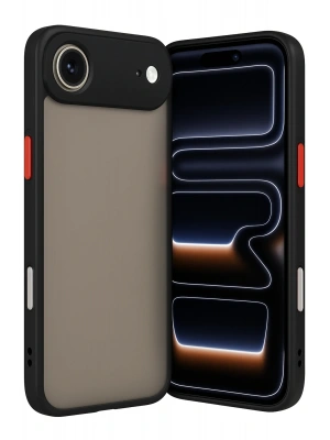 Newface iPhone 17 Air Kılıf Montreal Silikon Kapak - Siyah