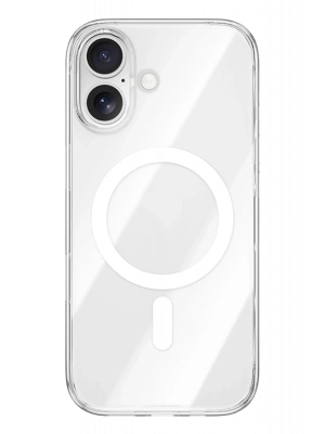 Newface iPhone 17 Kılıf Pc Real Magsafe Kapak - Şeffaf