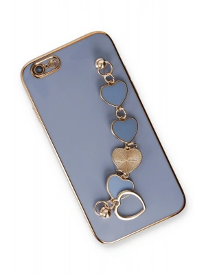 Newface iPhone 6 Kılıf Esila Silikon - Gri