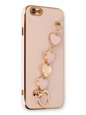 Newface iPhone 6 Kılıf Esila Silikon - Pudra