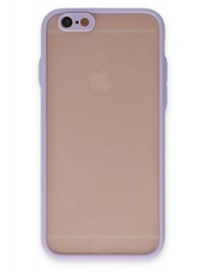 Newface iPhone 6 Kılıf Montreal Silikon Kapak - Mor