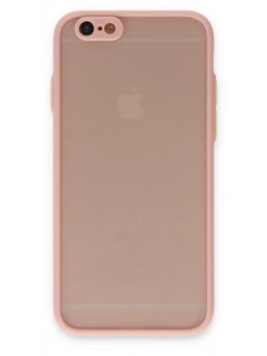 Newface iPhone 6 Kılıf Montreal Silikon Kapak - Pembe