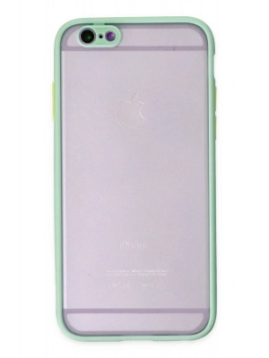 Newface iPhone 6 Kılıf Montreal Silikon Kapak - Turkuaz