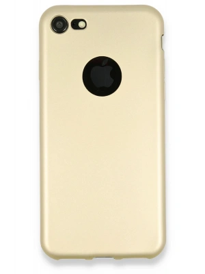 Newface iPhone 7 Kılıf First Silikon - Gold