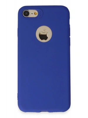 Newface iPhone 7 Kılıf First Silikon - Lacivert