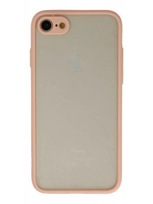 Newface iPhone 7 Kılıf Montreal Silikon Kapak - Pembe