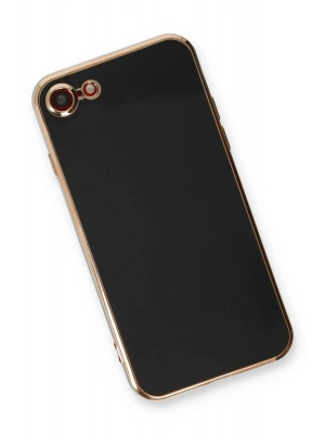 Newface iPhone 7 Kılıf Volet Silikon - Siyah