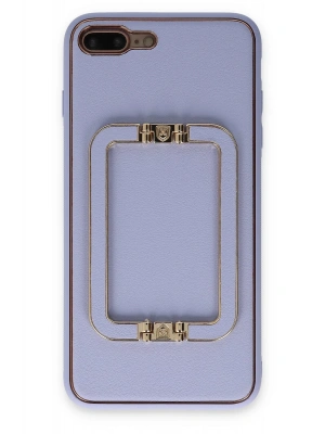 Newface iPhone 7 Plus Kılıf Coco Elit Kapak - Lila