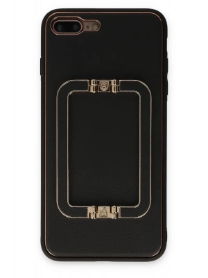 Newface iPhone 7 Plus Kılıf Coco Elit Kapak - Siyah