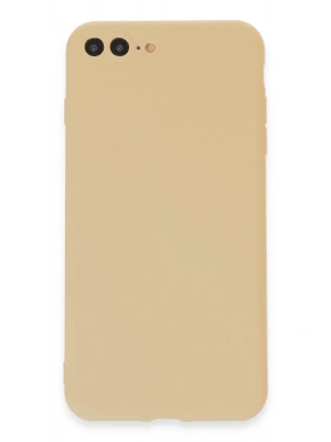 Newface iPhone 7 Plus Kılıf First Silikon - Gold