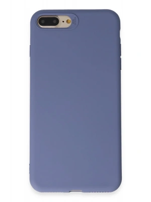 Newface iPhone 7 Plus Kılıf First Silikon - Gri