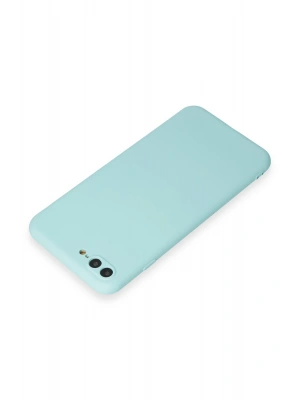 Newface iPhone 7 Plus Kılıf First Silikon - Turkuaz