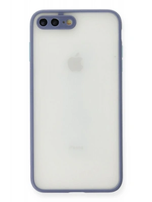 Newface iPhone 7 Plus Kılıf Montreal Silikon Kapak - Gri