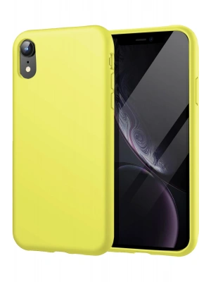 Newface iPhone XR Kılıf First Silikon - Parlak Yeşil