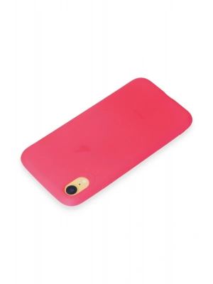 Newface iPhone XR Kılıf First Silikon - Pembe