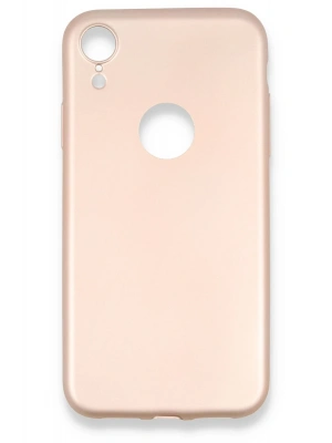 Newface iPhone XR Kılıf First Silikon - Rose Gold