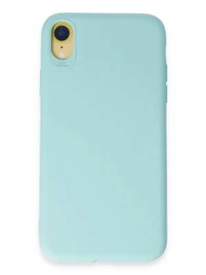 Newface iPhone XR Kılıf First Silikon - Turkuaz