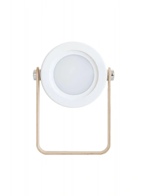 Newface JP-DLD Kamp Lambası Görünümlü Dekoratif Gece Lambası - Beyaz