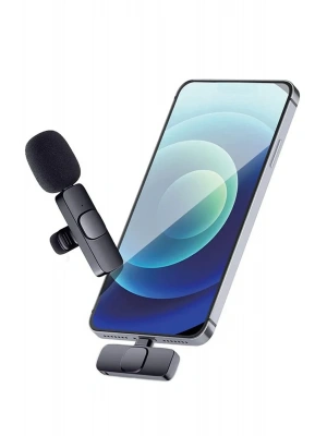 Newface K9 Lightning Uyumlu Mikrofon - Siyah