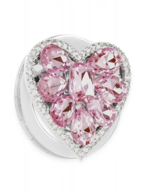 Newface Kickstand Taşlı Magsafe Stand - Pembe