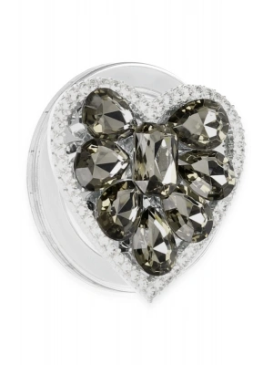 Newface Kickstand Taşlı Magsafe Stand - Siyah