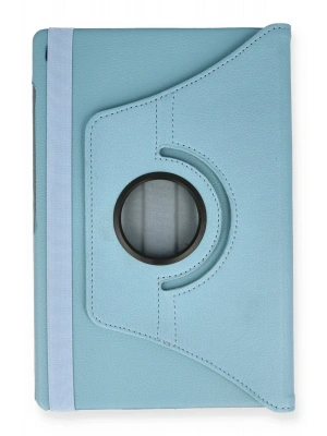 Newface Lenovo M10 FHD Plus X606F Kılıf 360 Tablet Deri Kılıf - Turkuaz