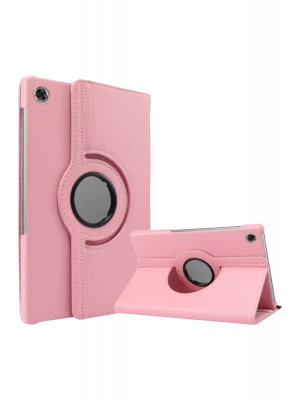 Newface Lenovo Tab M10 TB311FU Kılıf 360 Tablet Deri Kılıf - Pembe