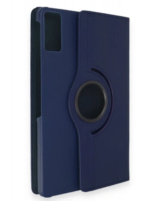 Newface Lenovo Tab M8 Kılıf 360 Tablet Deri Kılıf - Lacivert