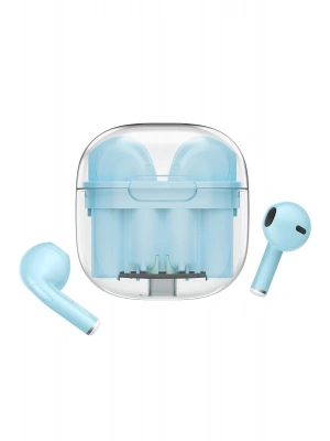Newface LS-09 Bluetooth 5.3 TWS Kablosuz Airpods Kulaklık - Mavi