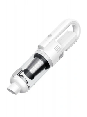 Newface LT-124 Kablosuz Çok Fonksiyonlu Araç Süpürge - Beyaz