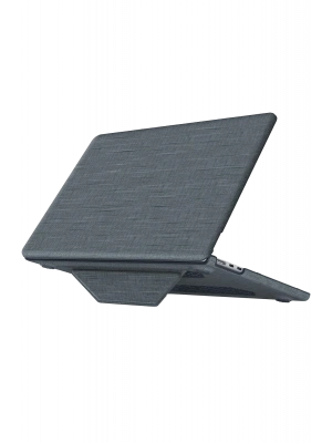 Newface Macbook Pro 13 2020 Macbook Kumaş Kapak - Gri