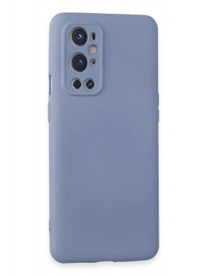 Newface One Plus 9 Pro Kılıf Nano içi Kadife Silikon - Mor