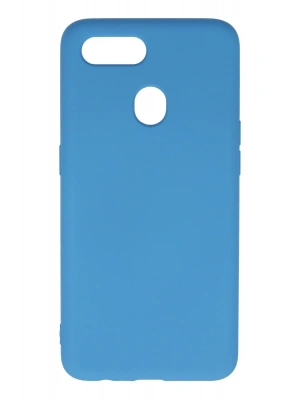 Newface Oppo A12 Kılıf Nano içi Kadife Silikon - Mavi