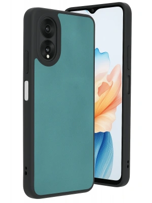 Newface Oppo A38 Kılıf Aras Deri Kapak - Açık Yeşil